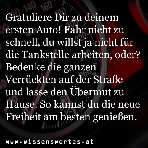 39++ Spruch zum neuen auto ideas