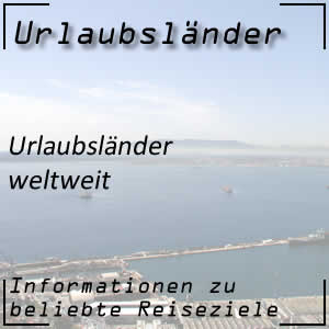 Urlaubsländer weltweit