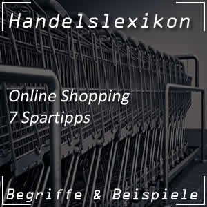 Sparen im Online Shopping