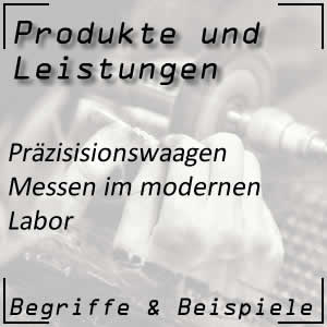 Digitalwaagen im Labor